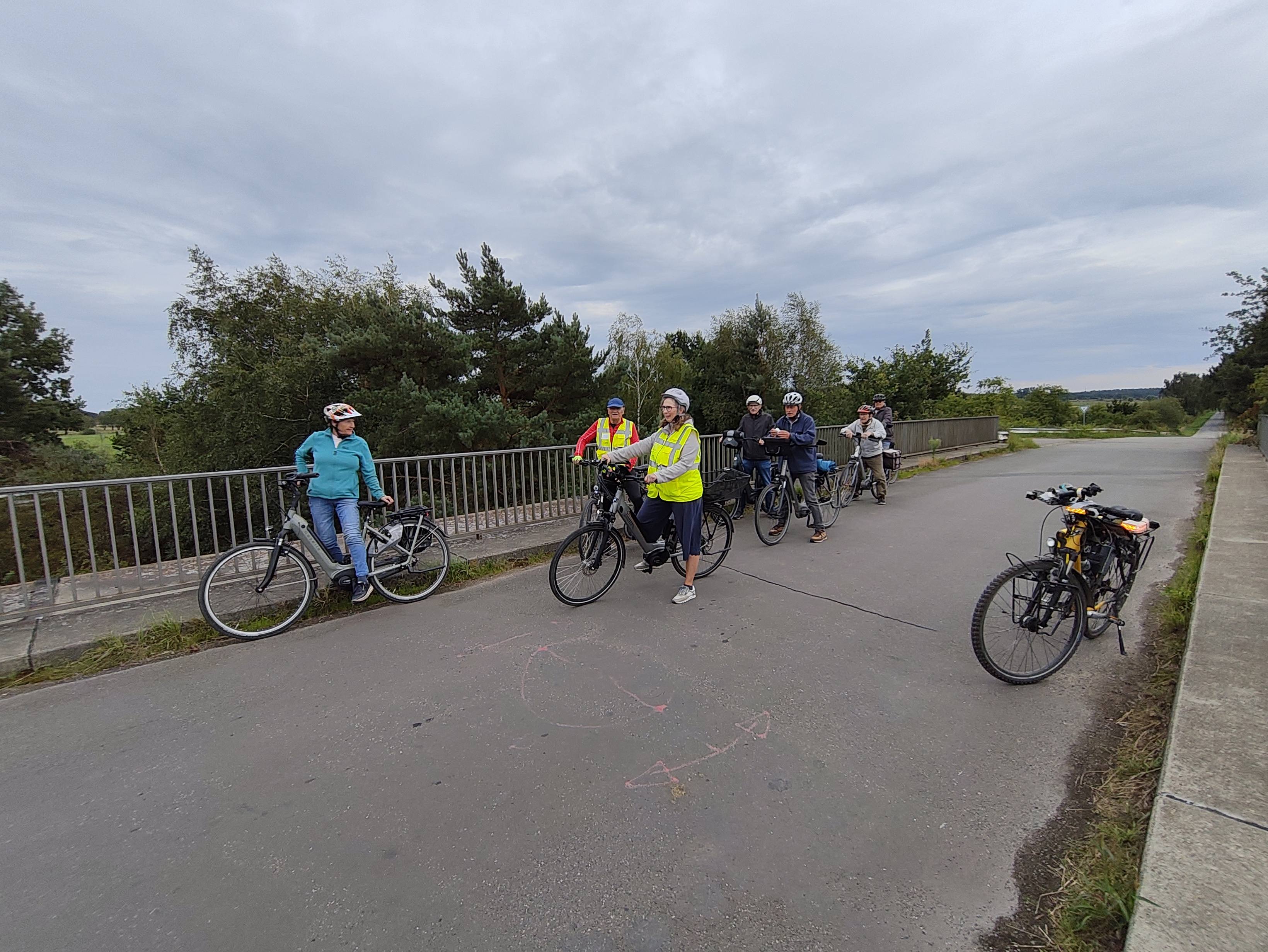 ADFC Kurztour 30.07.2025 (8 🚲 - S.T.)