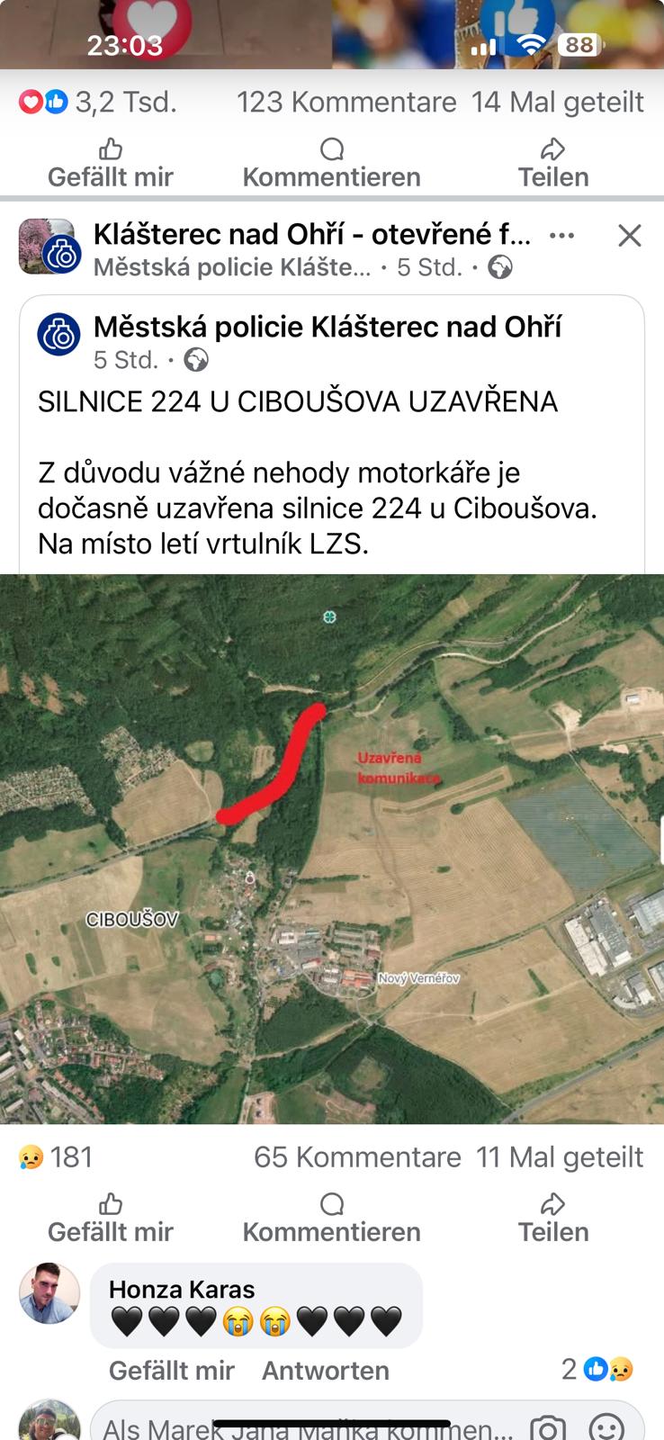 Photo 2 de l’itinéraire Bikemap « Trasa do Nádražní » Photo 2 de l’itinéraire Bikemap « Trasa do Nádražní »