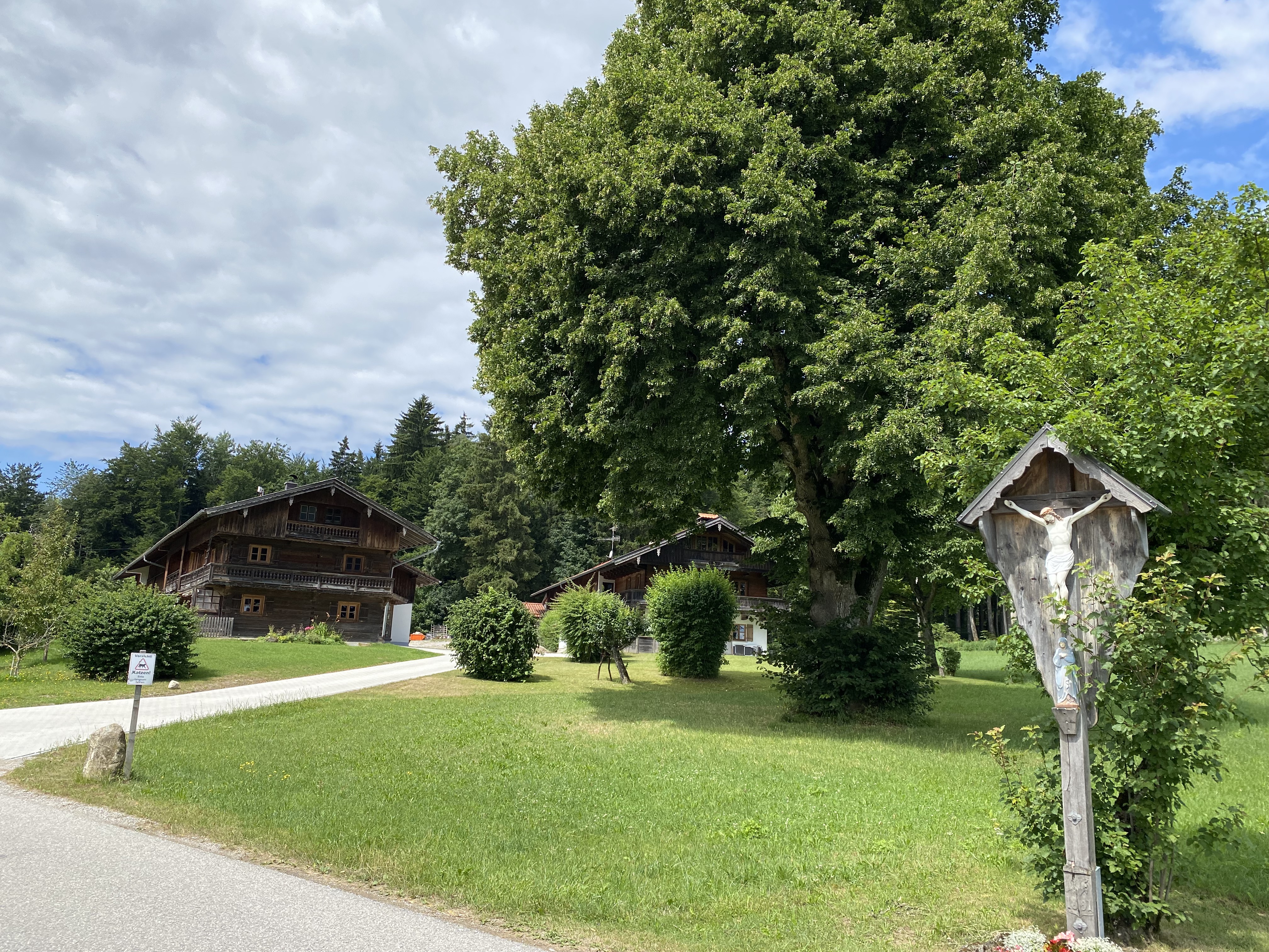 47.760, 11.549 nach 47.771, 11.557