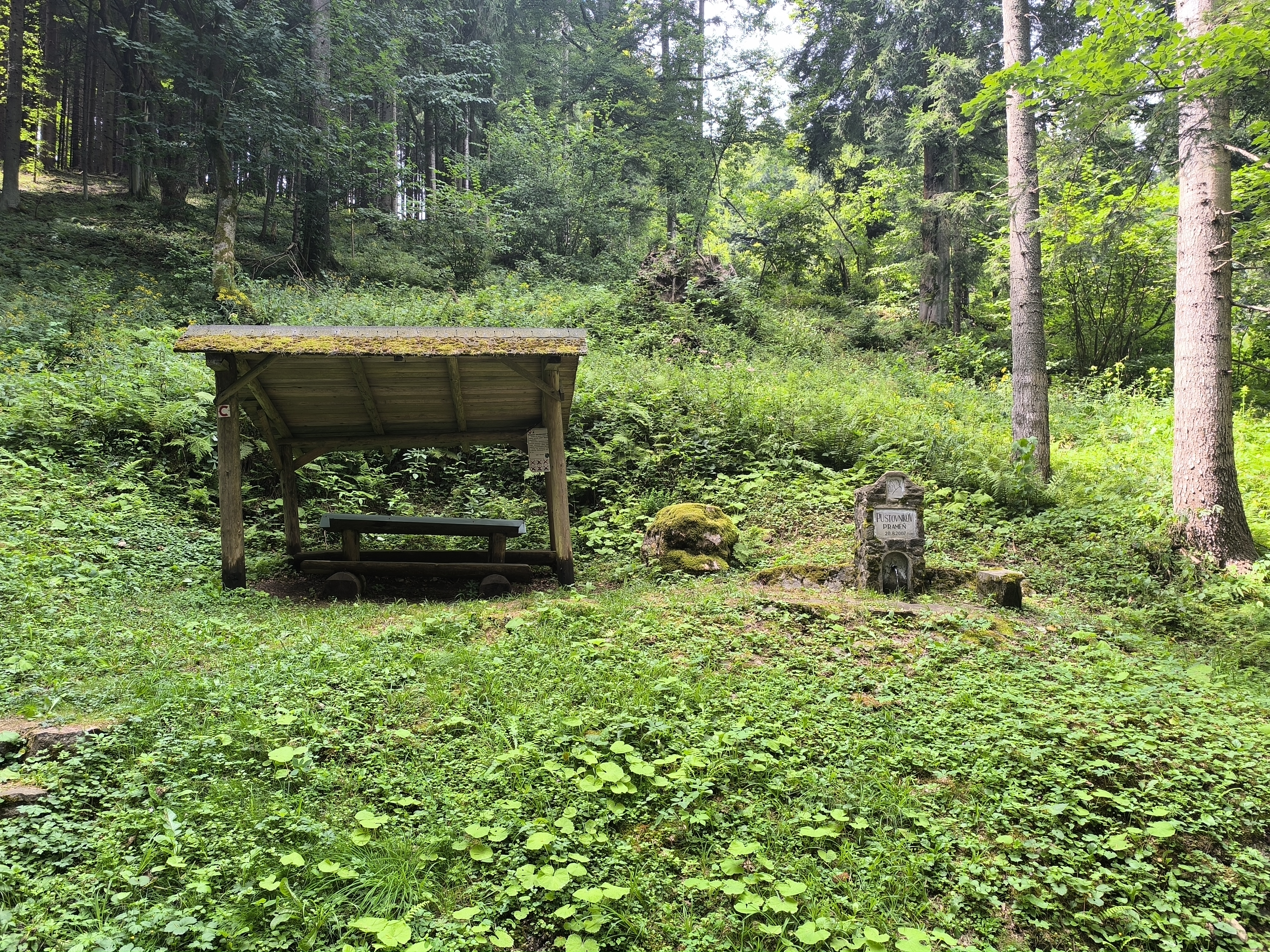 okruh Handlová, Janová Lehota, Sklené