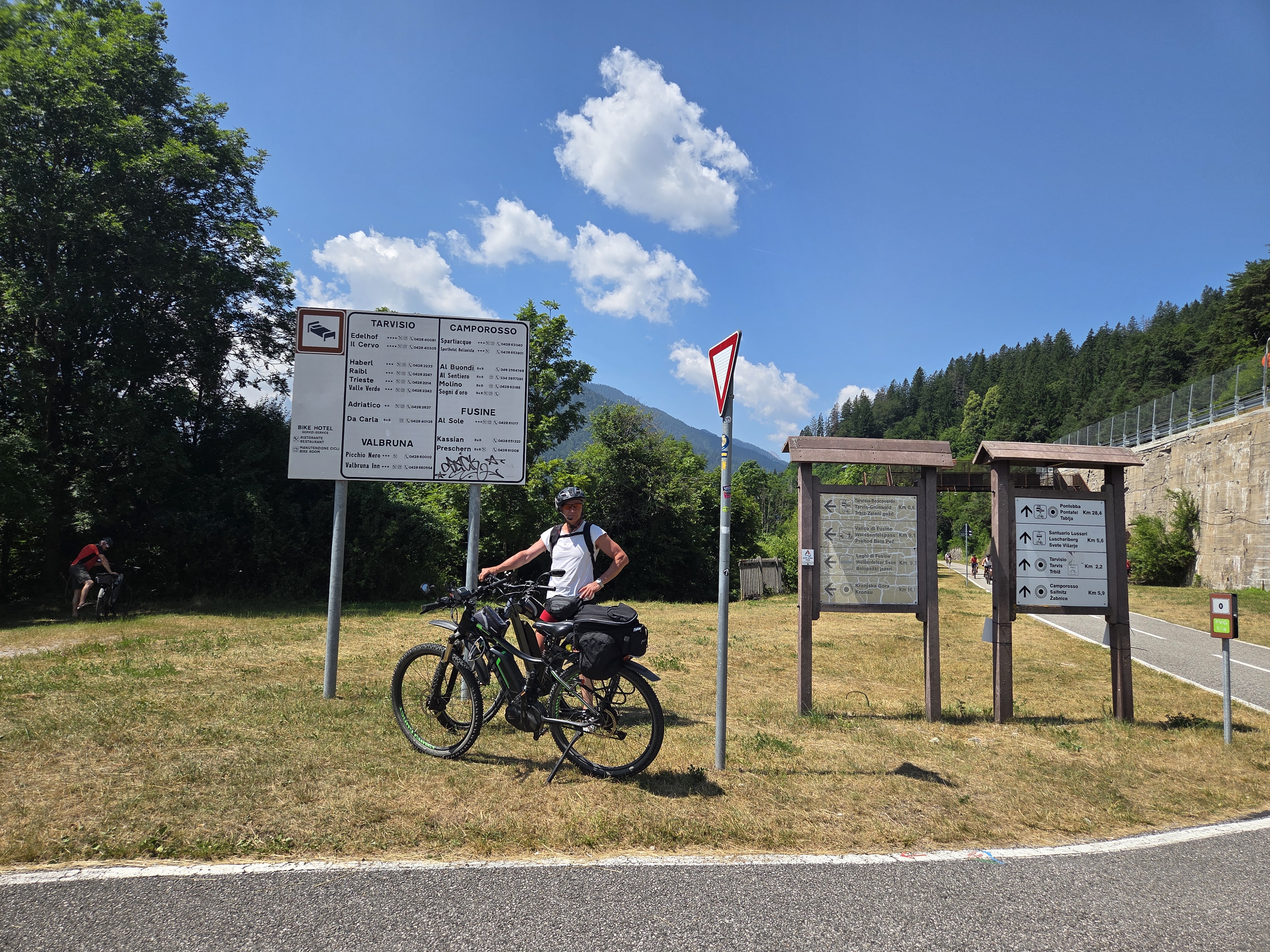 Italien nach Prešernova cesta