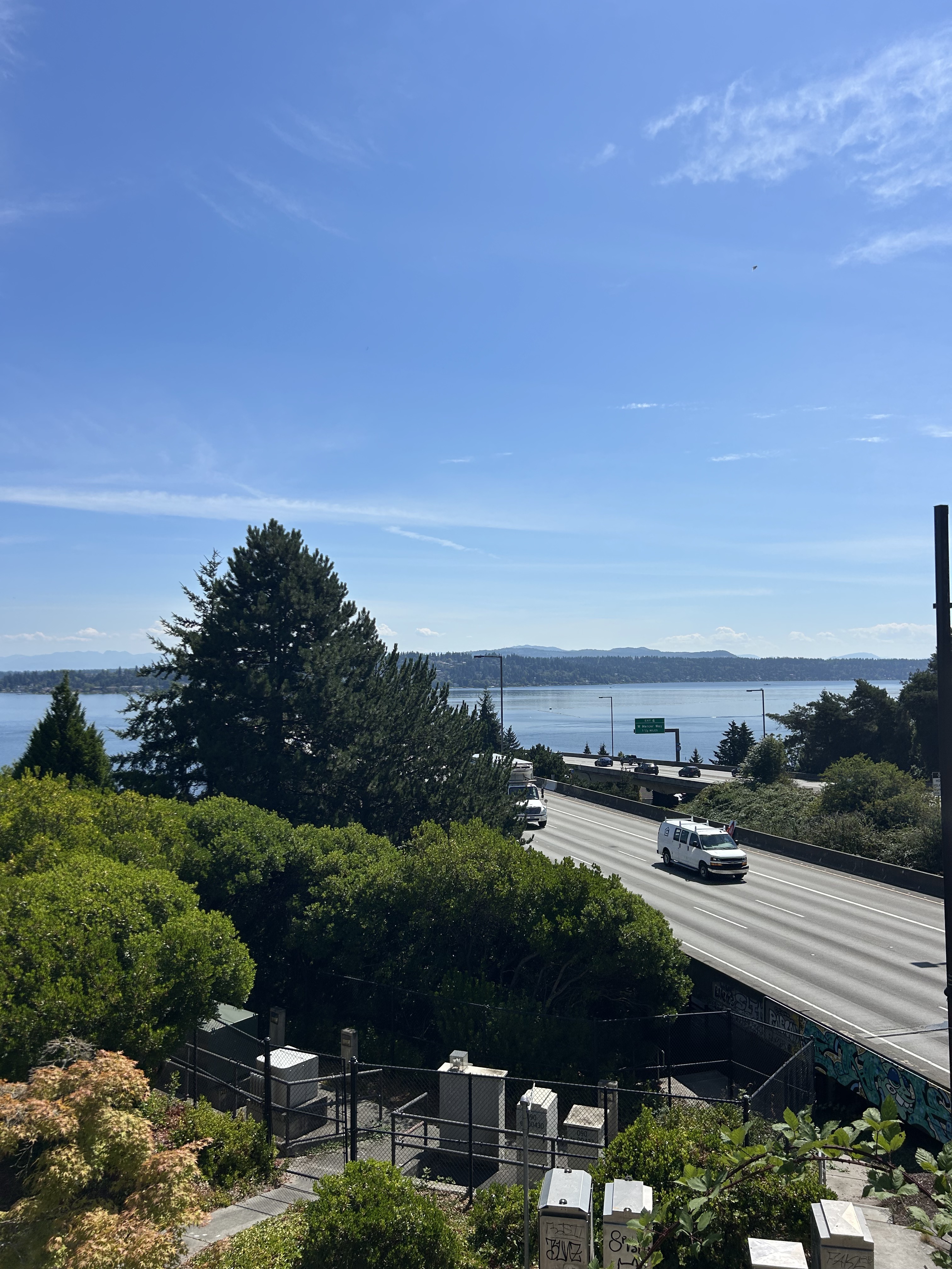 E Hamlin St, Seattle to W Mercer Way, Mercer Island