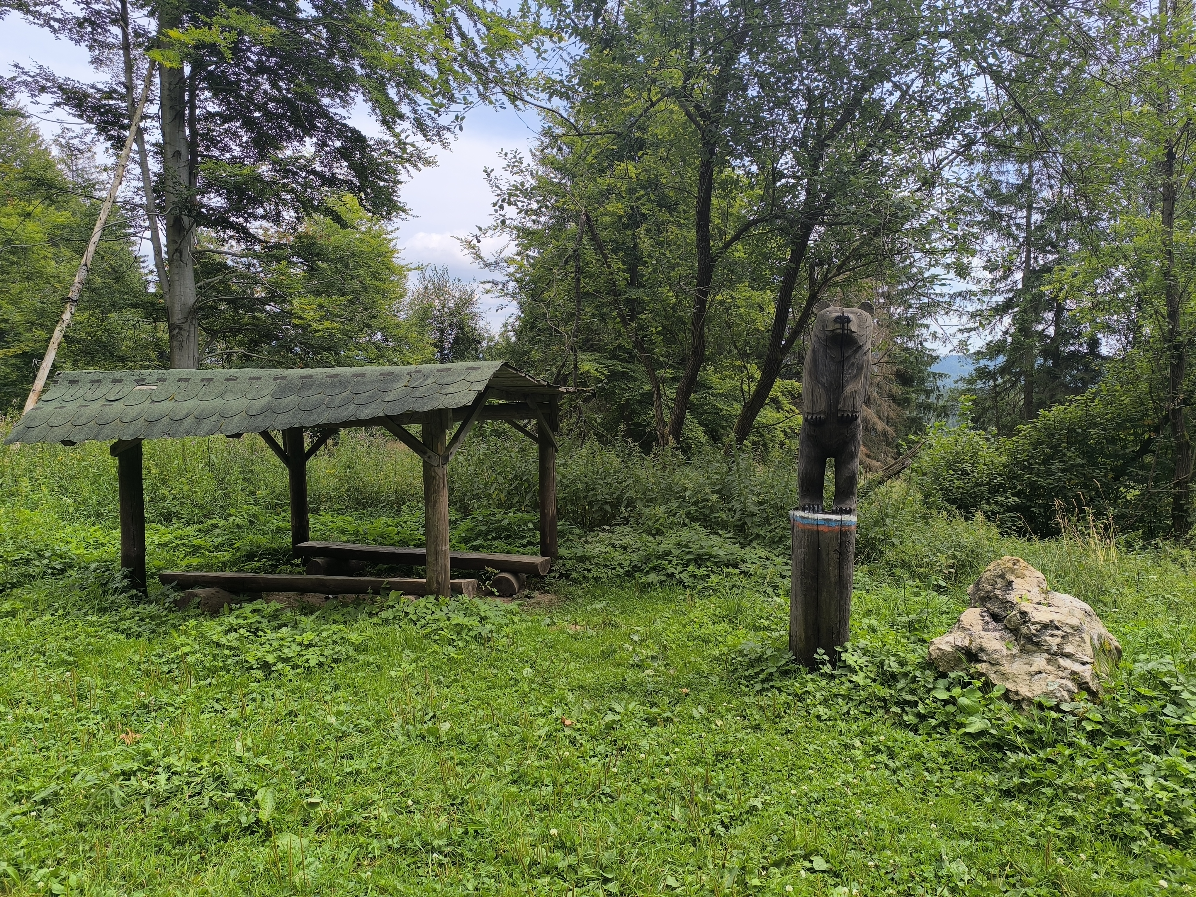 okruh Handlová, Janová Lehota, Sklené