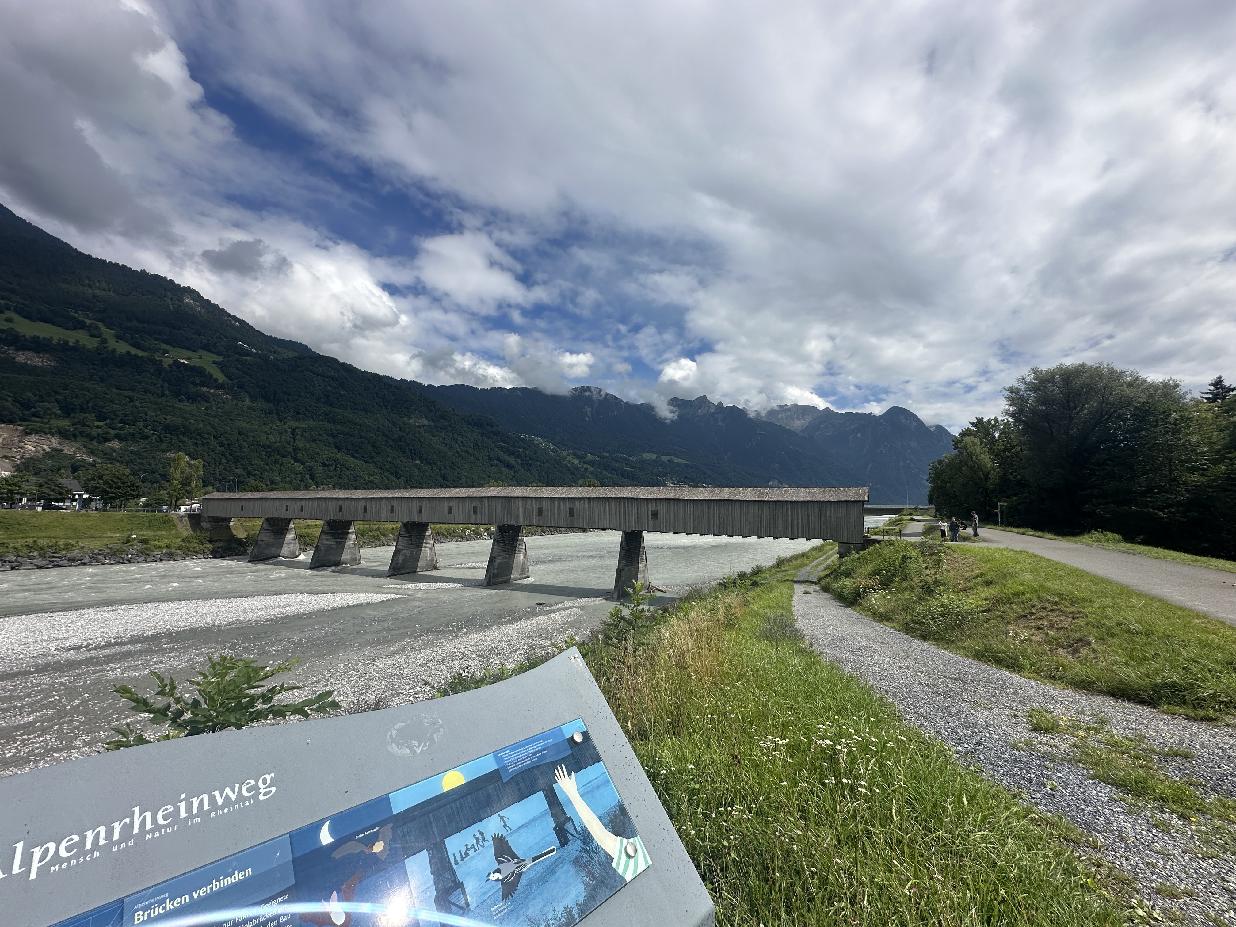 Foto 7 der Bikemap-Route "Goldgasse, Chur to Rheindammweg Nord, Buchs SG"