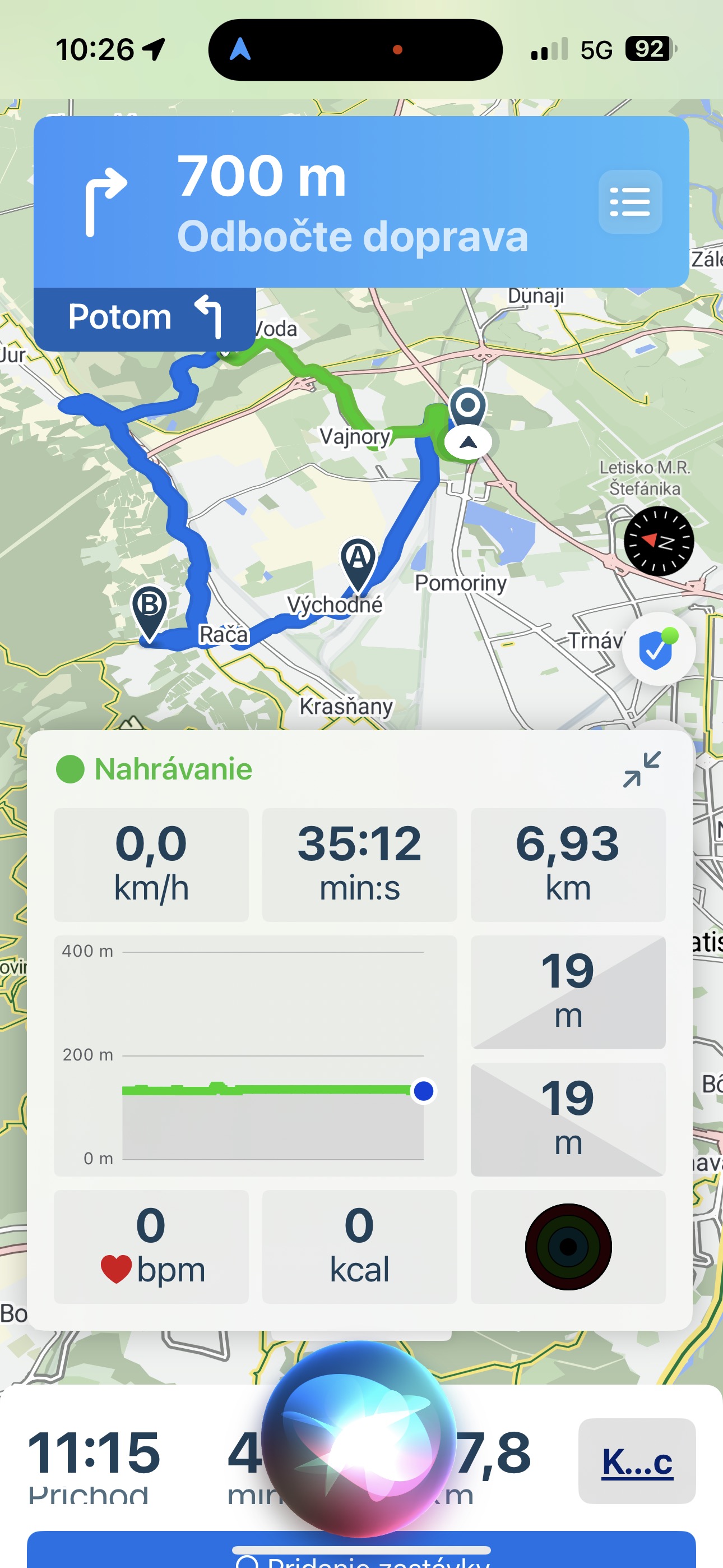 Platanová, Chorvátsky Grob až Platanová, Chorvátsky Grob